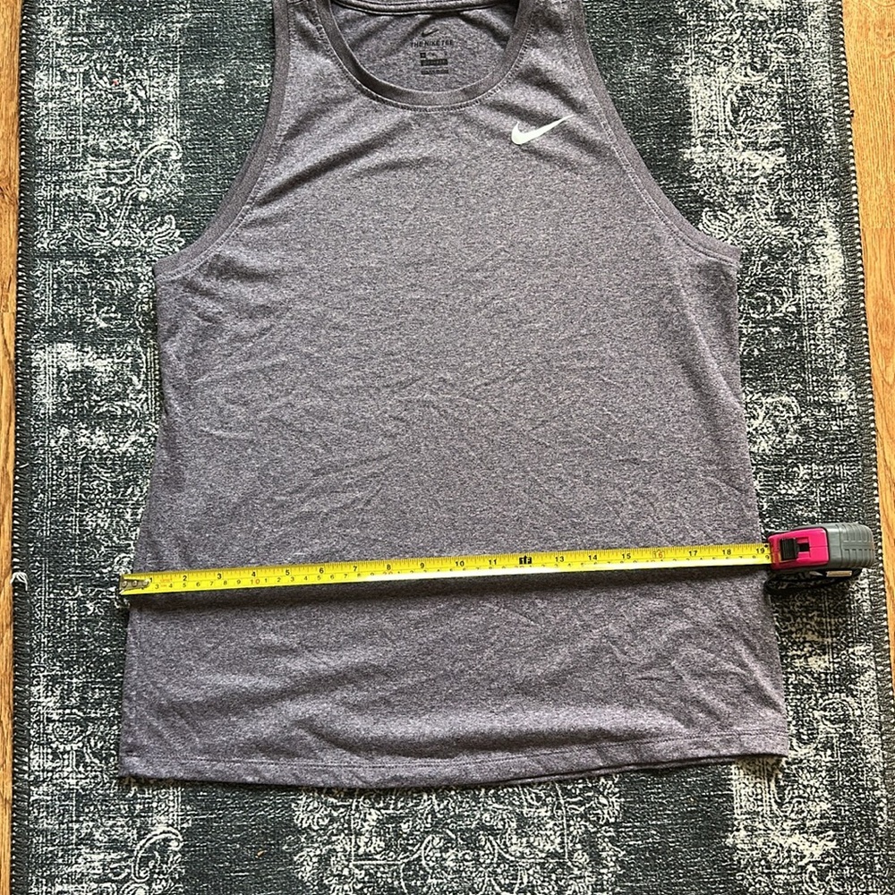 Nike Dark Purple Athletic Tank - Picture 2 of 6